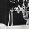 Kingston Brass KS228C Deck Mount Clawfoot Tub Faucet with Hand Shower, Polished Chrome KS228C - alternate 4